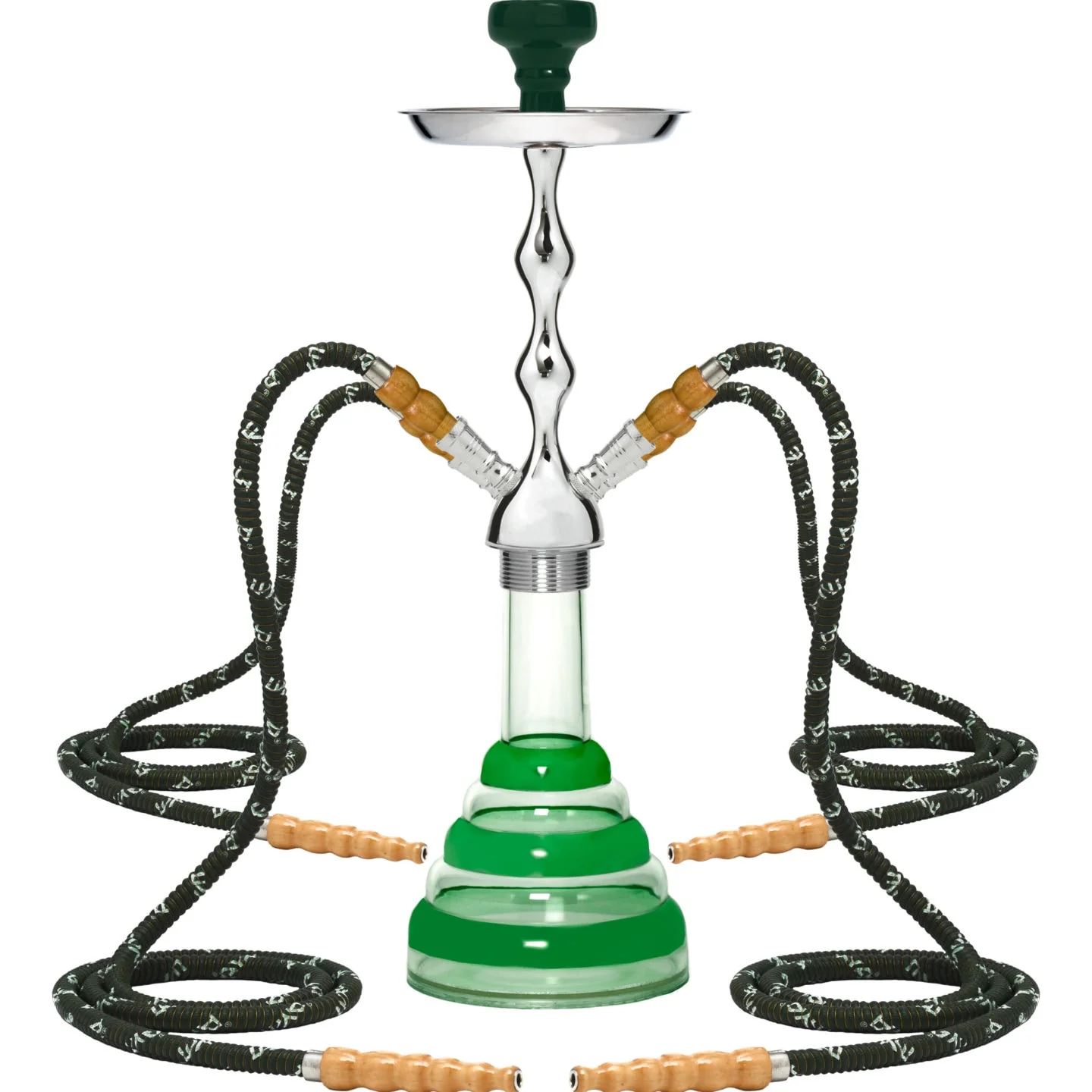 Acrylic Hookah 274T-100-4H - Image 4