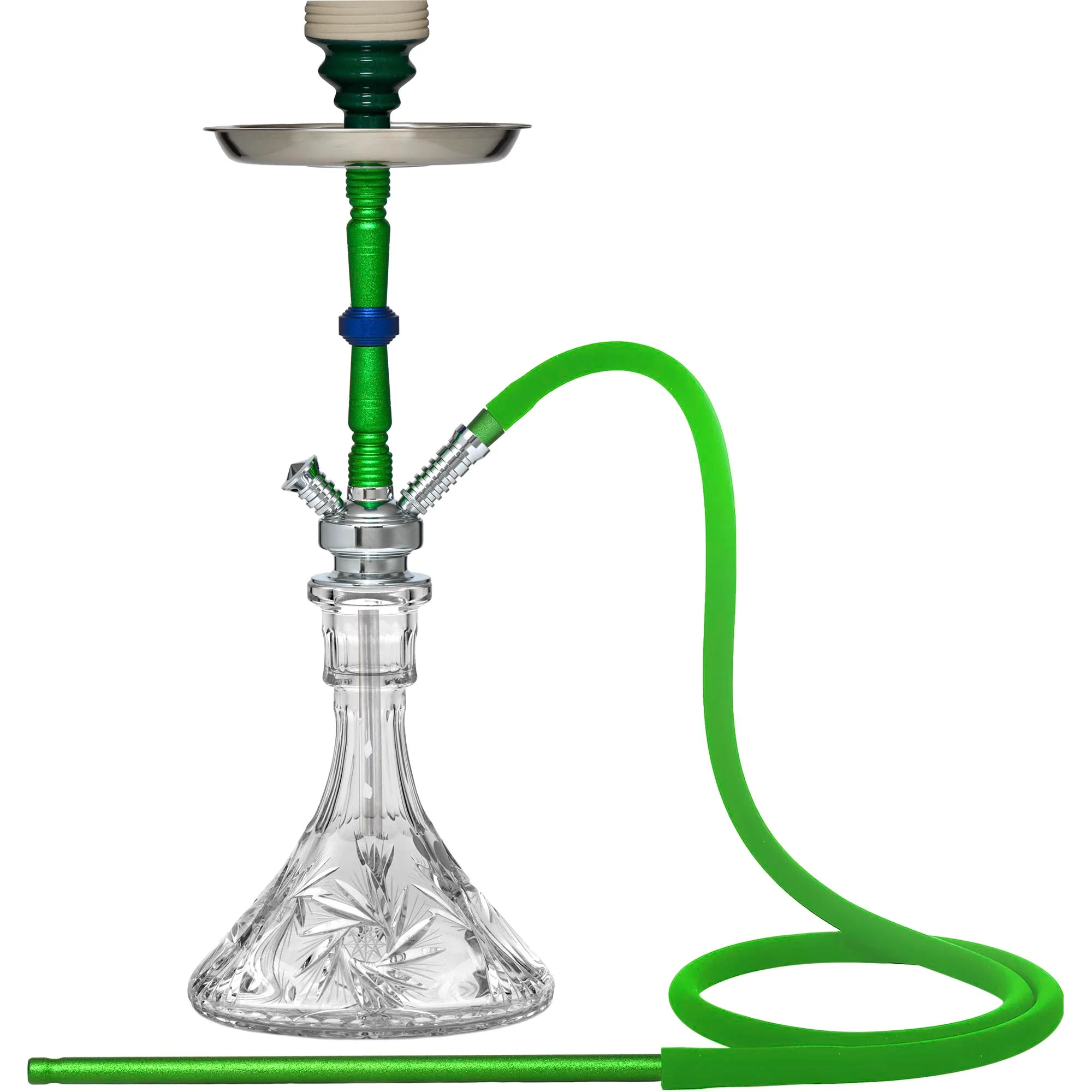 Crystal P26008-001NQ Silver Hookah - Image 3