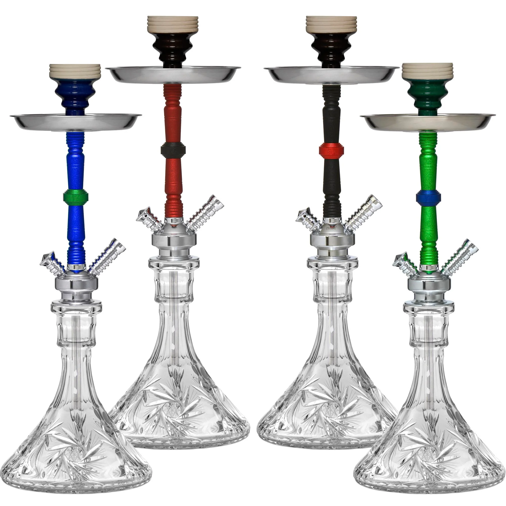 Crystal P26008-001NQ Silver Hookah - Image 5