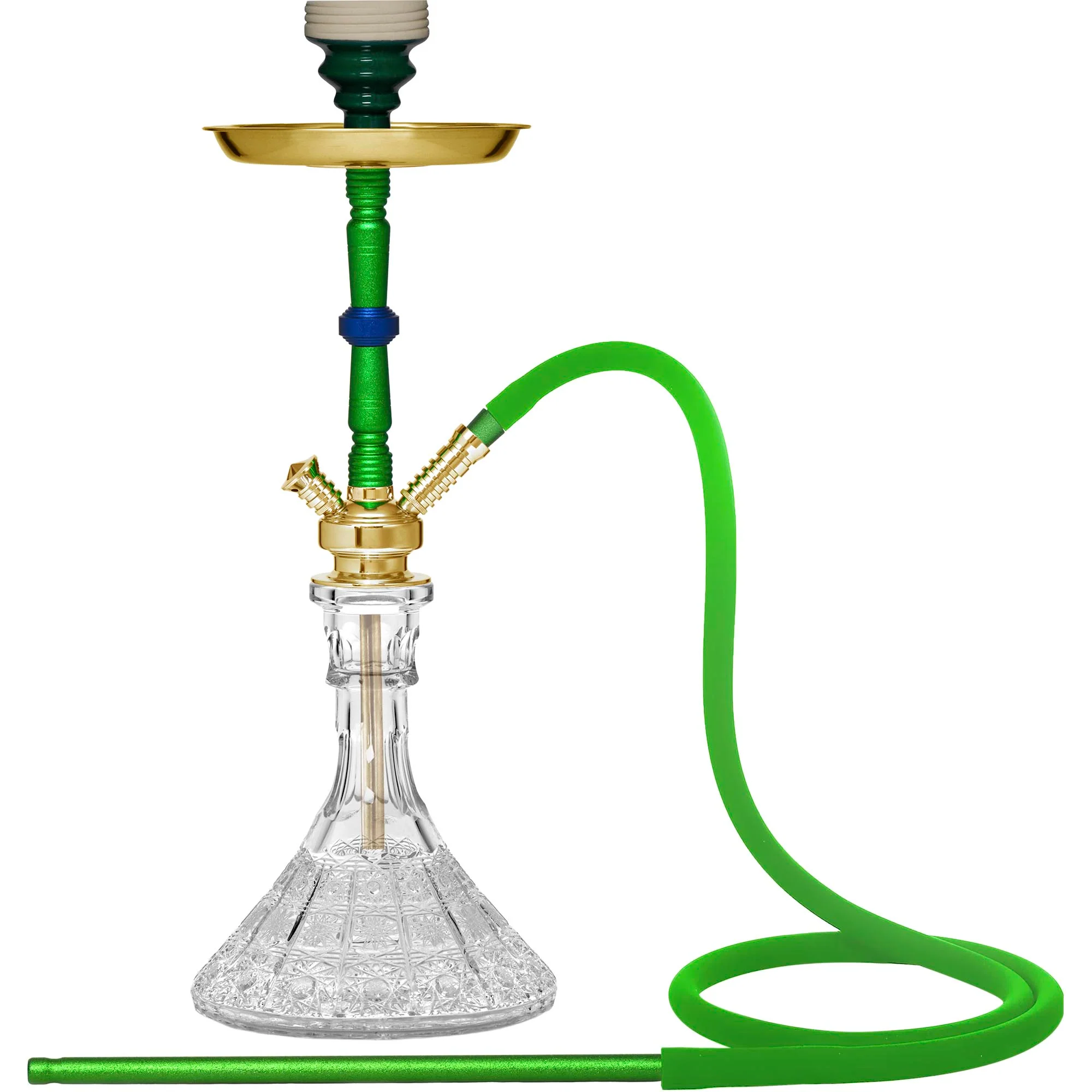 Crystal P57001-001NQ Gold Hookah - Image 3