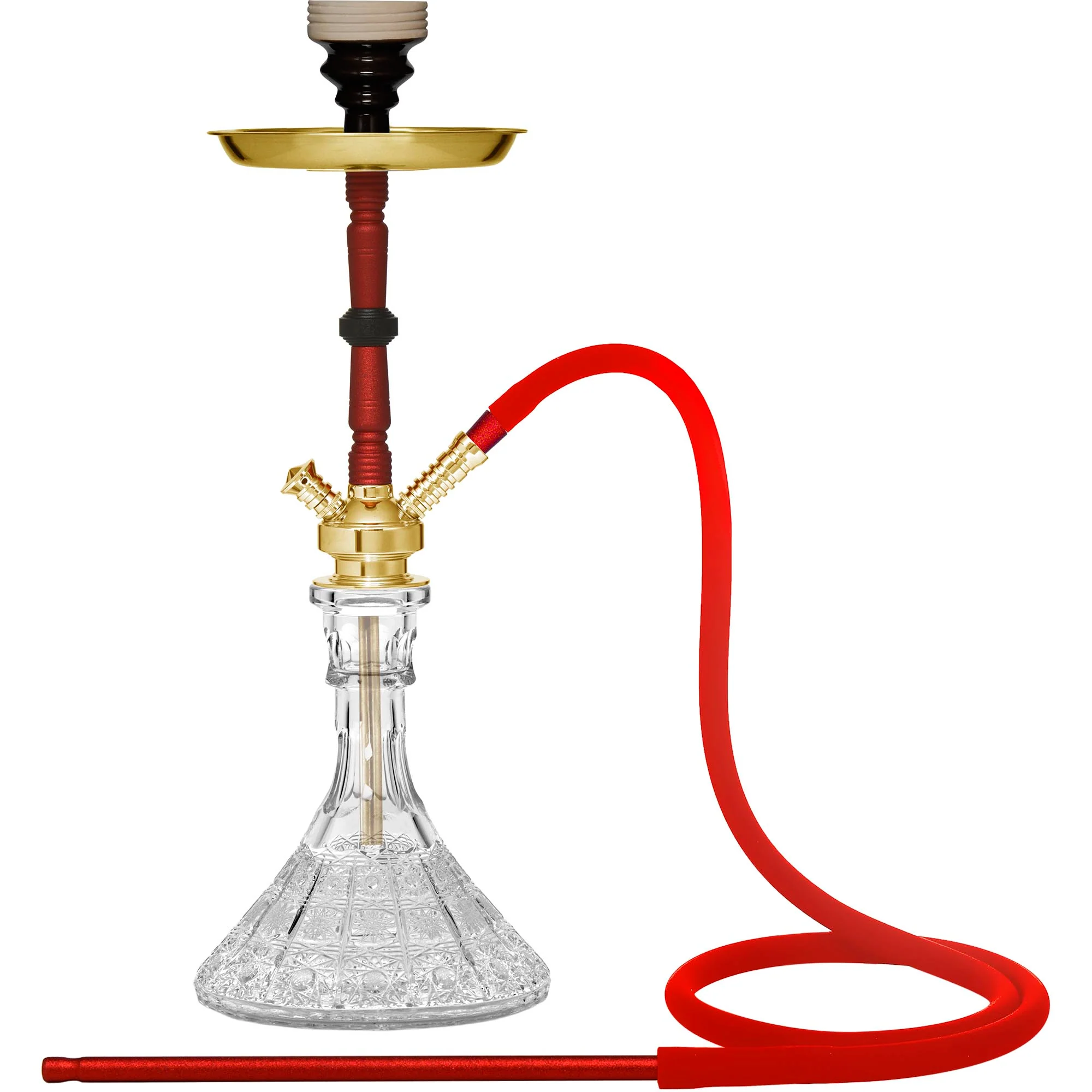 Crystal P57001-001NQ Gold Hookah - Image 4