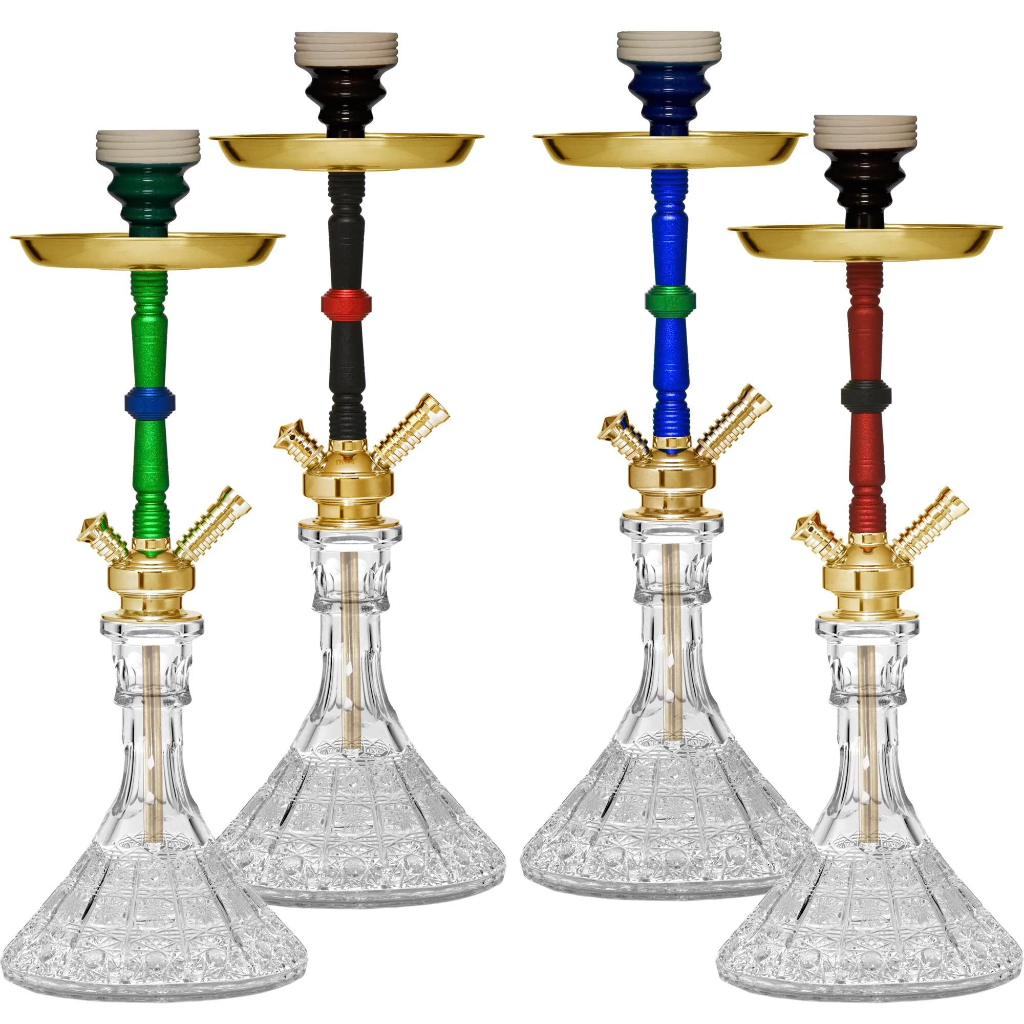 Crystal P57001-001NQ Gold Hookah - Image 5