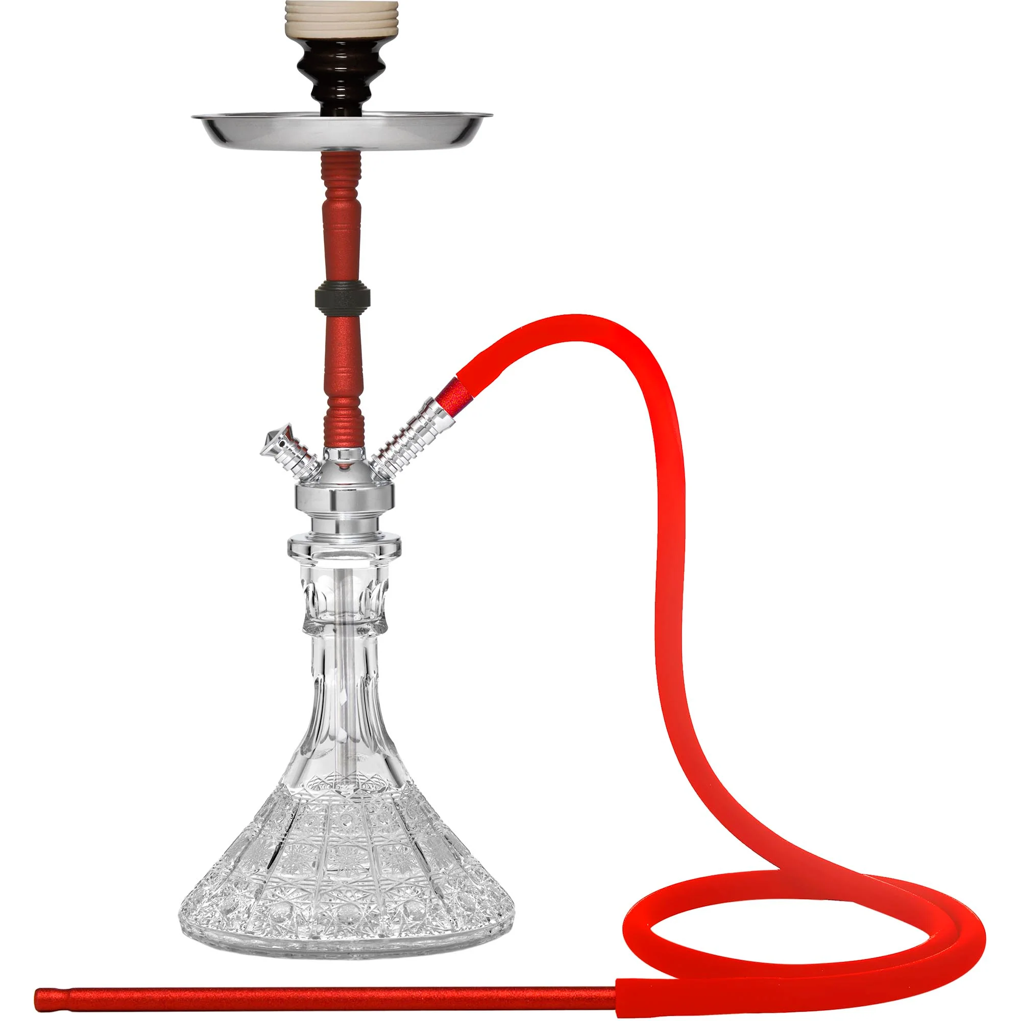 Crystal P57001-001NQ SILVER Hookah - Image 4