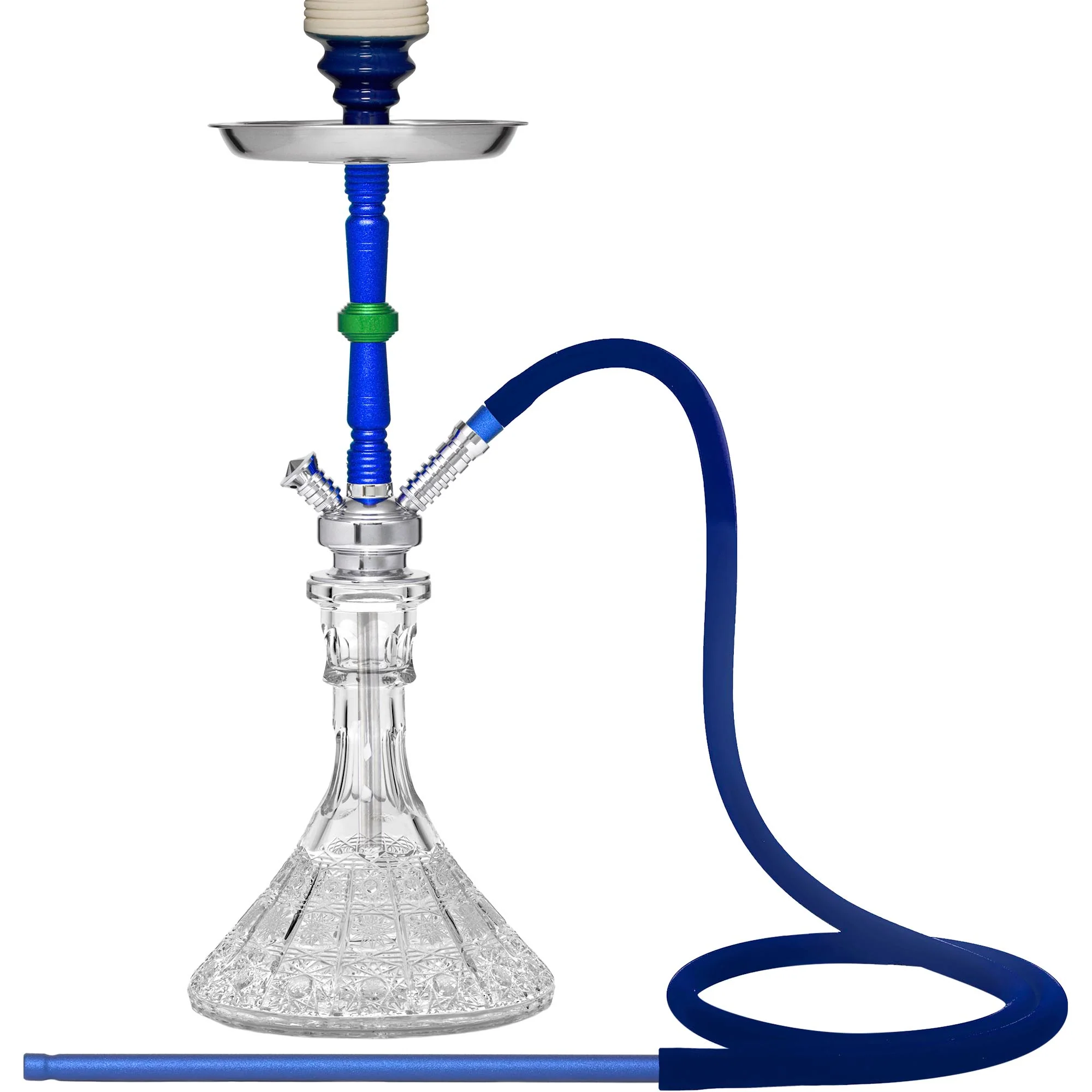Crystal P57001-001NQ SILVER Hookah - Image 5