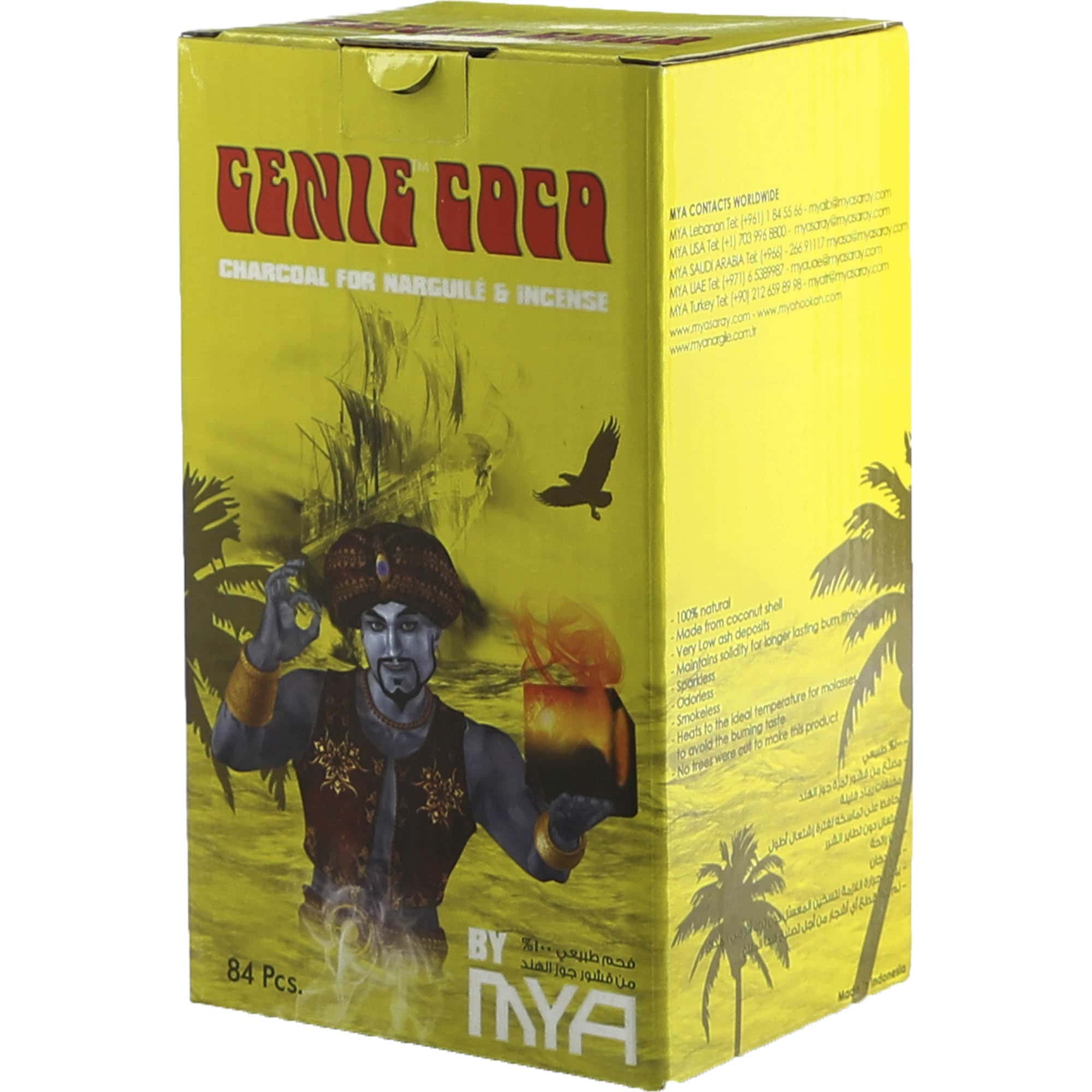 GENIE COCO CHARCOAL 84