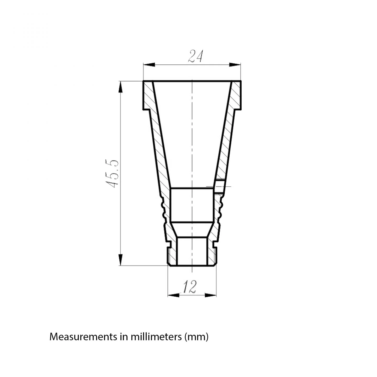 Hookah Hose Adapter 12mm - Image 3