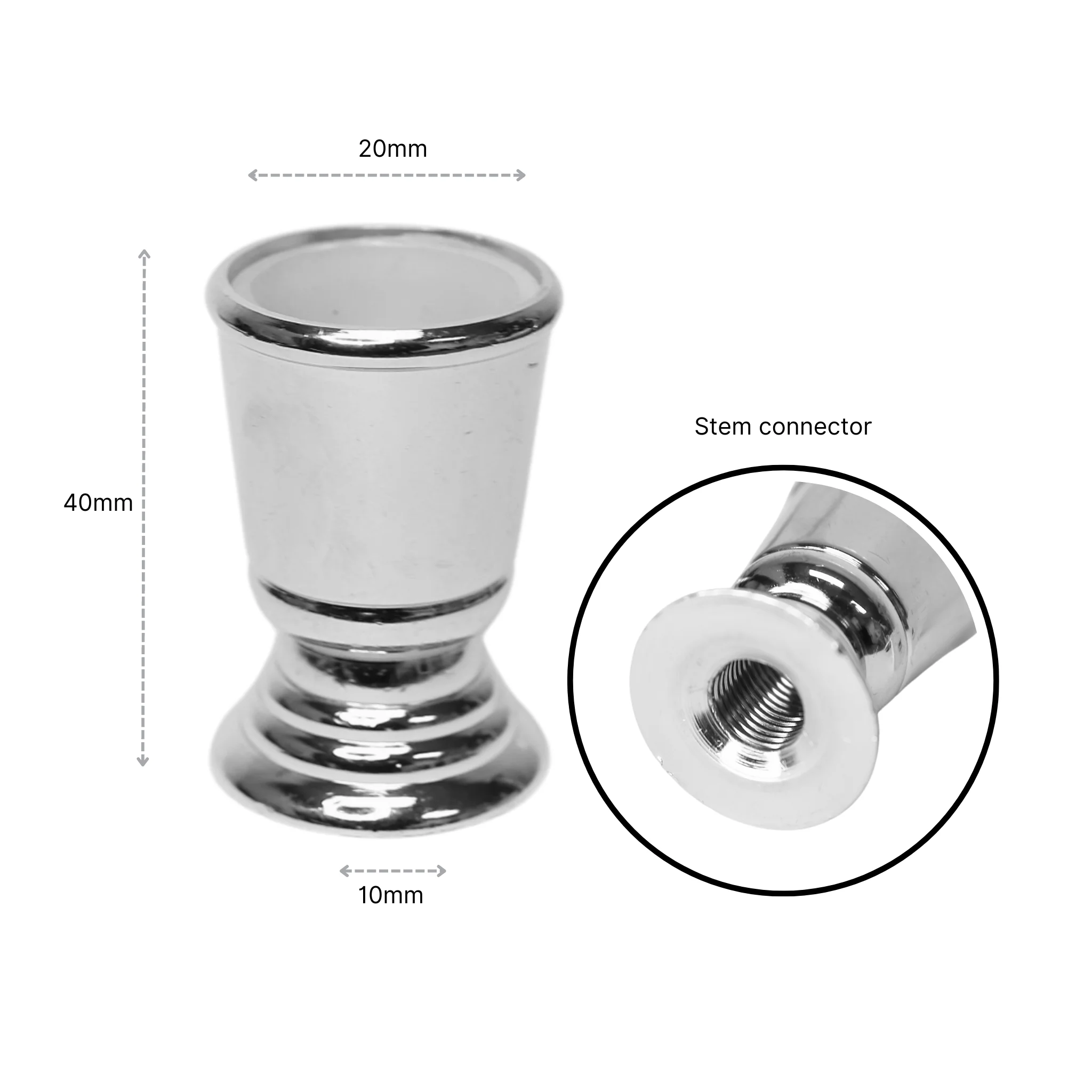 10MM Lebanese Hookah Stem Head Converter - Image 6