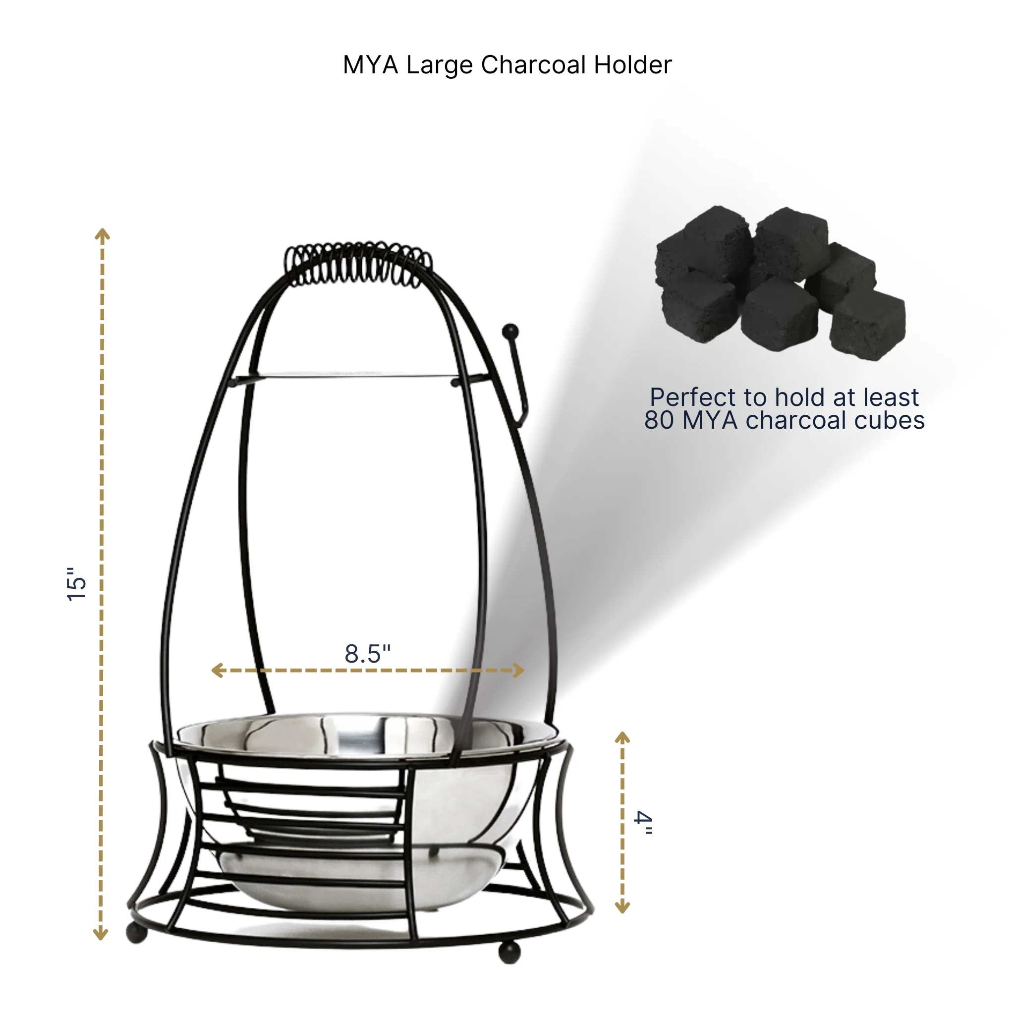 LARGE CHARCOAL BASKET - Image 8