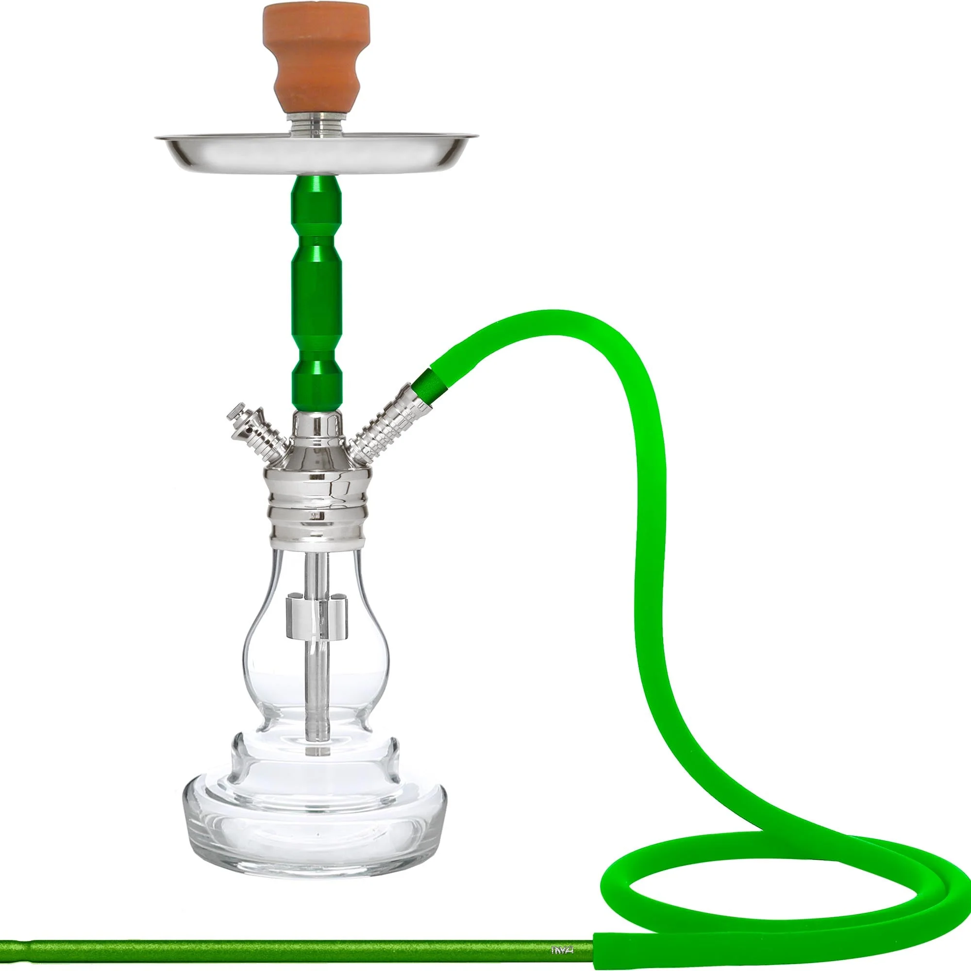 Mini Robusto 125-15DL-100 Silver Hookah - Image 4