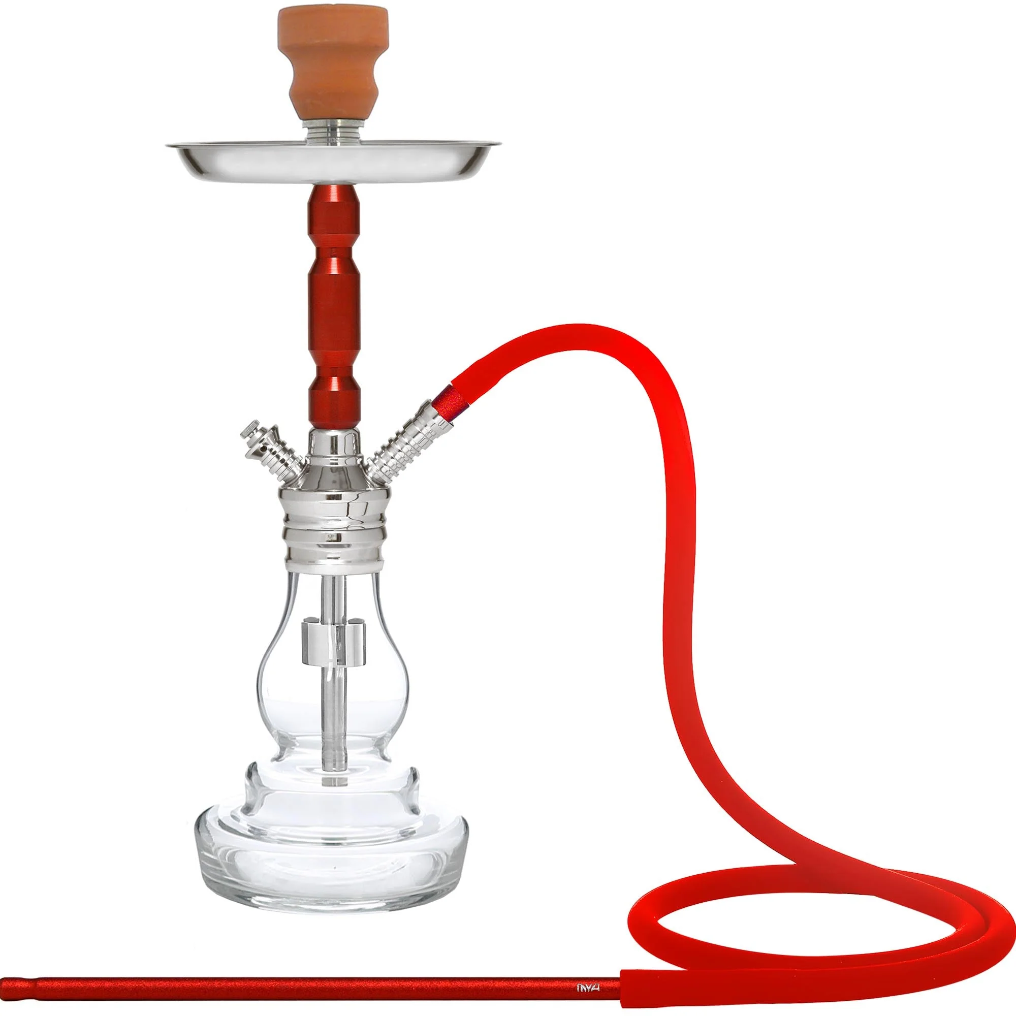 Mini Robusto 125-15DL-100 Silver Hookah - Image 5