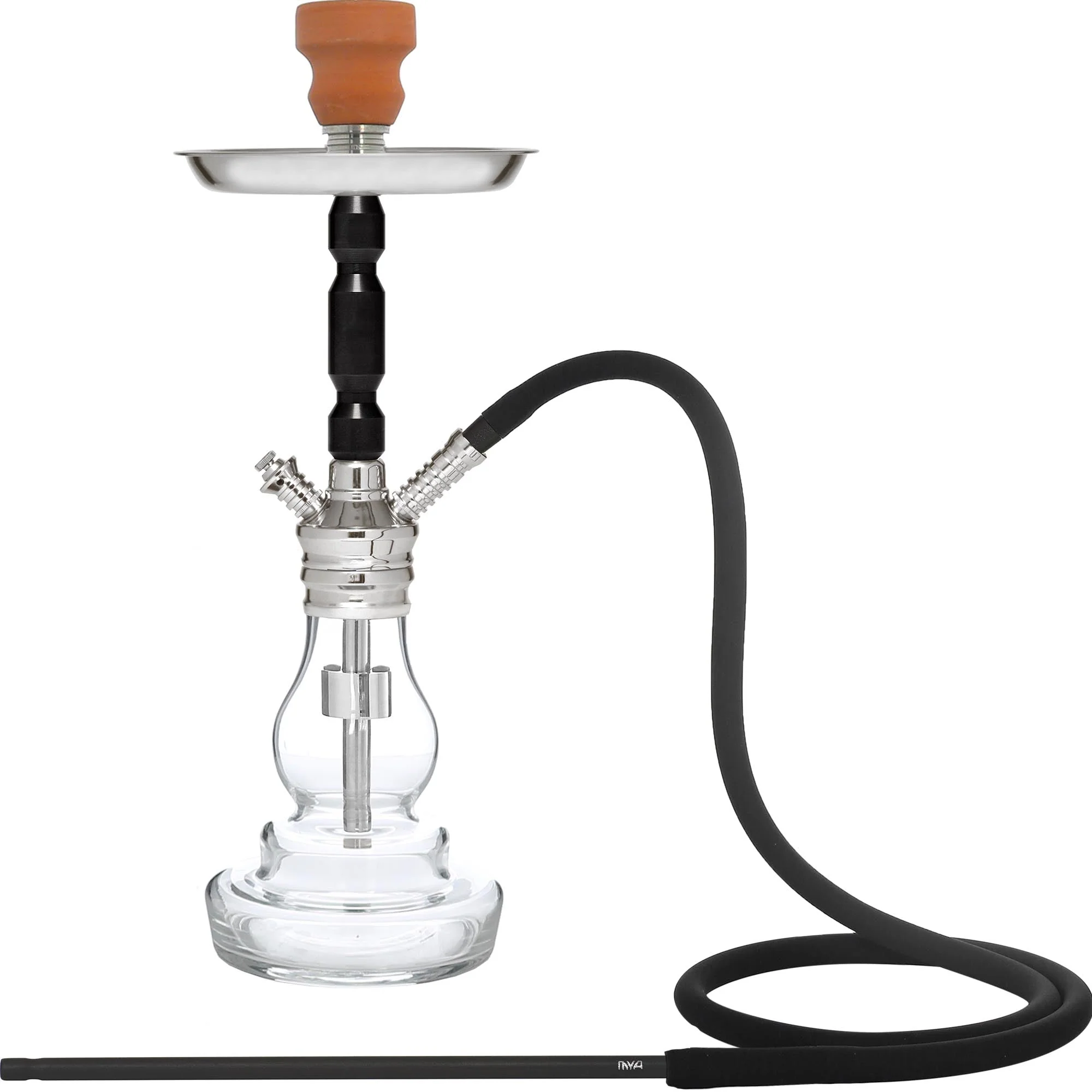 Mini Robusto 125-15DL-100 Silver Hookah - Image 6