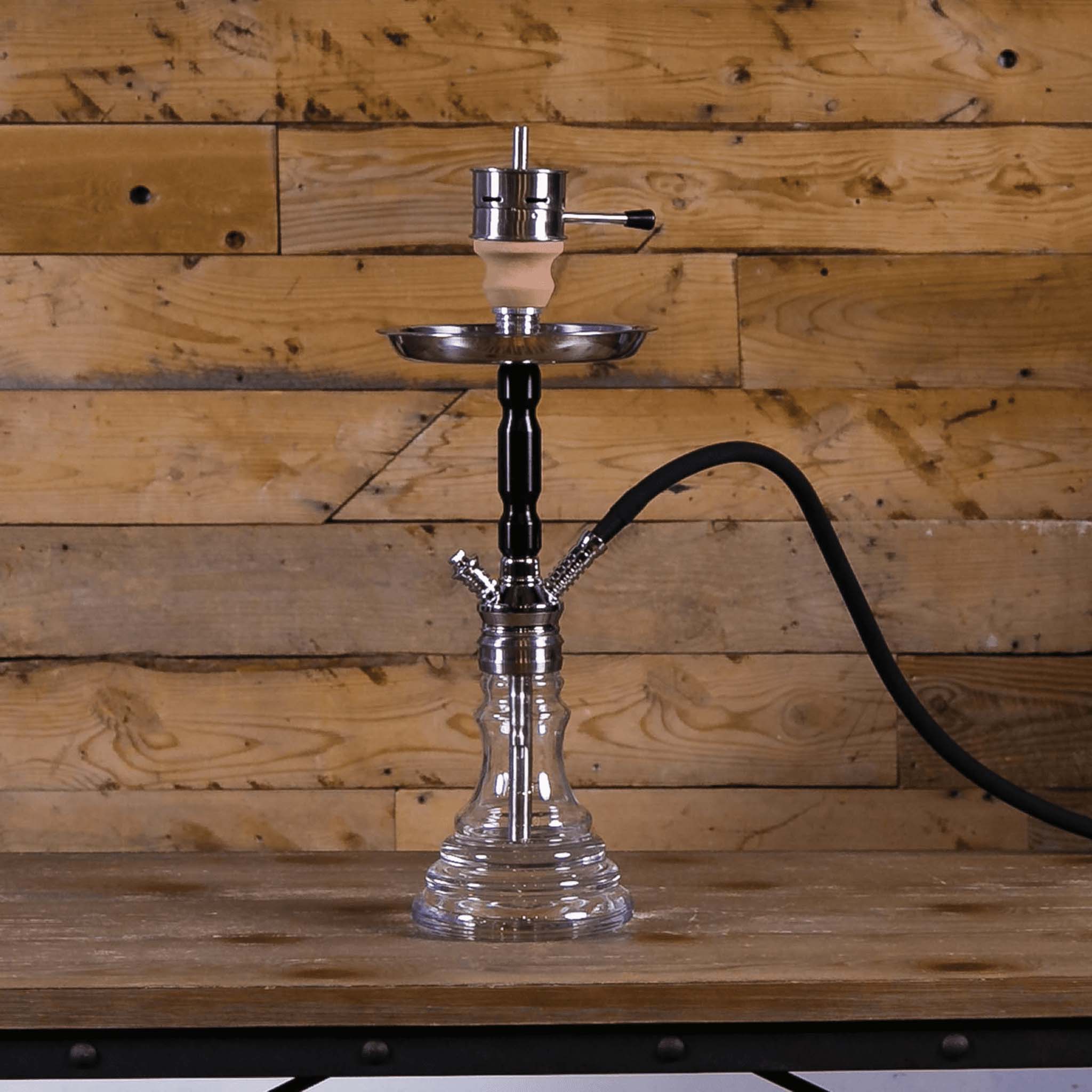 Mini Robusto 125-15DL-100 Silver Hookah - Image 8