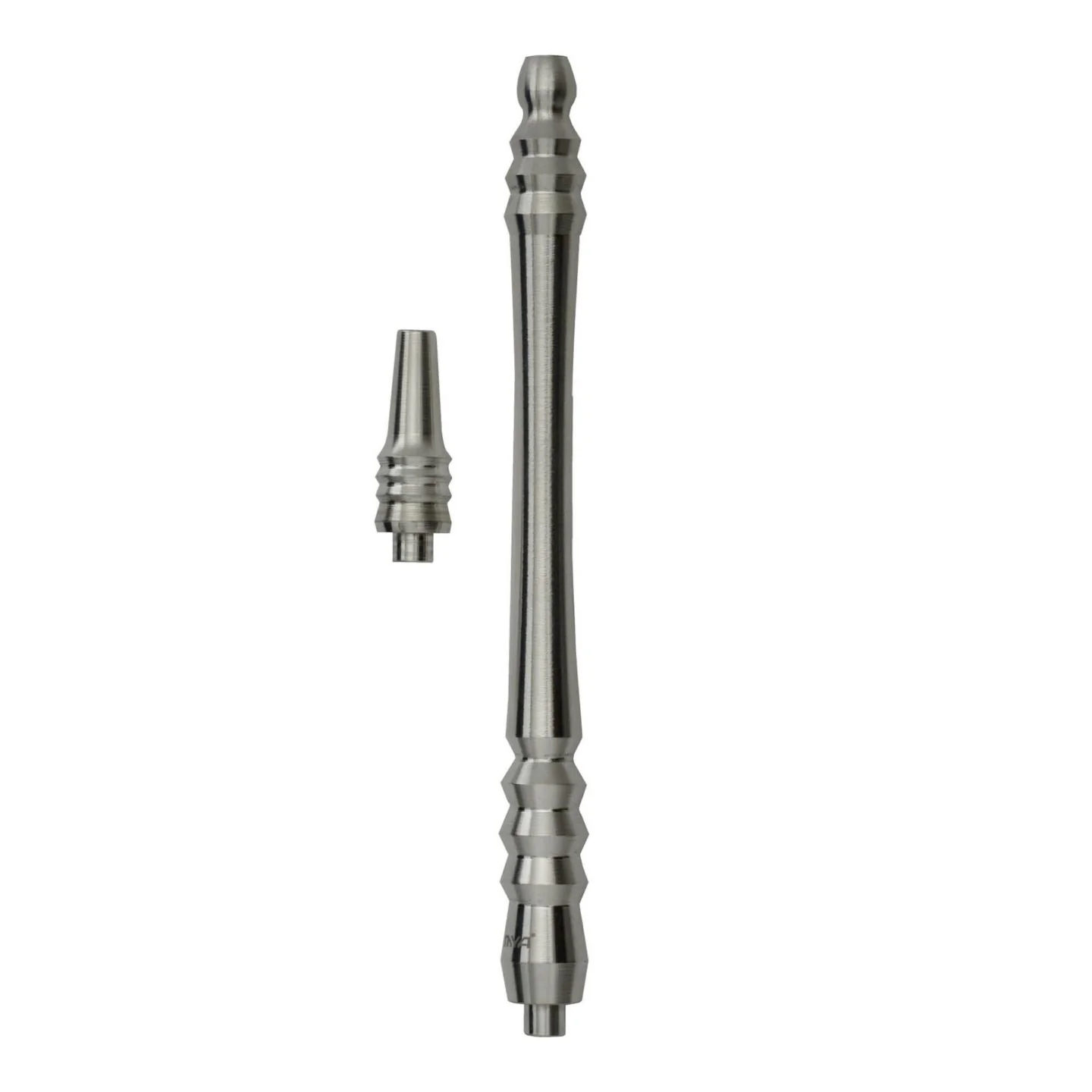 MX2000-AMBER GLASS/GOLD STEM HOOKAH - Image 3