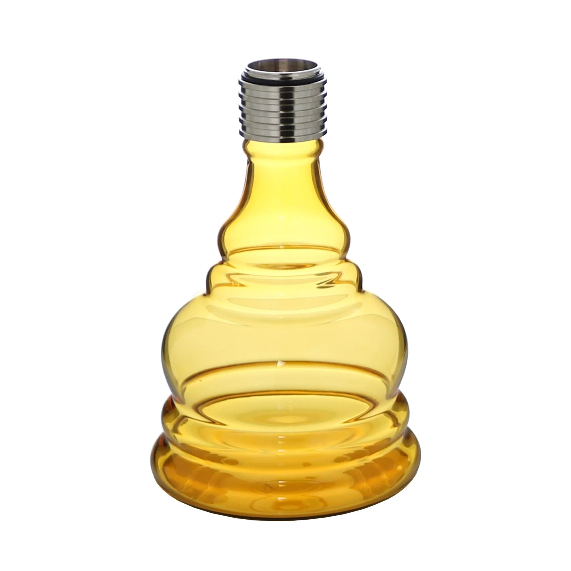MX2000-AMBER GLASS/GOLD STEM HOOKAH - Image 6