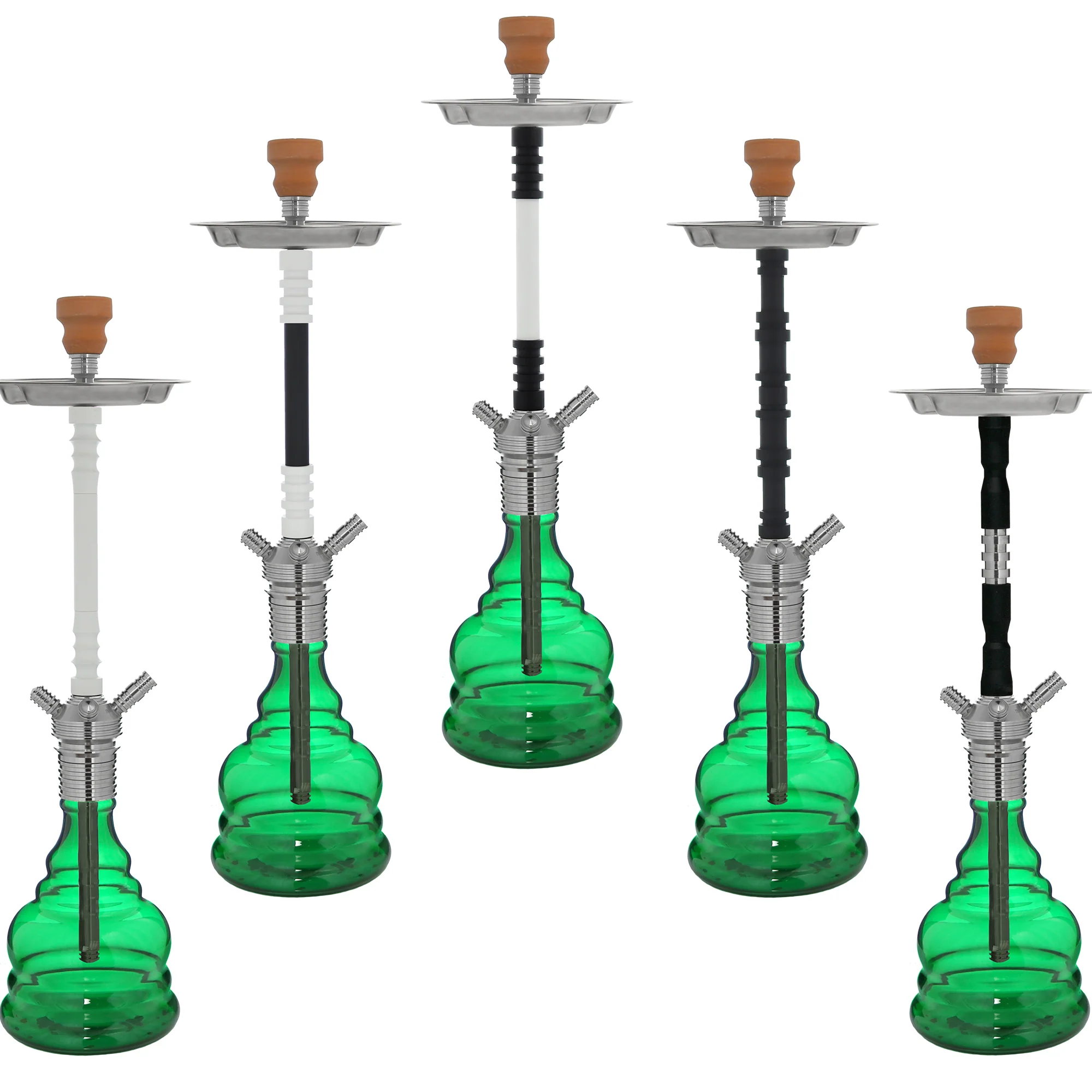 MX2000-DARK GREEN HOOKAH - Image 6