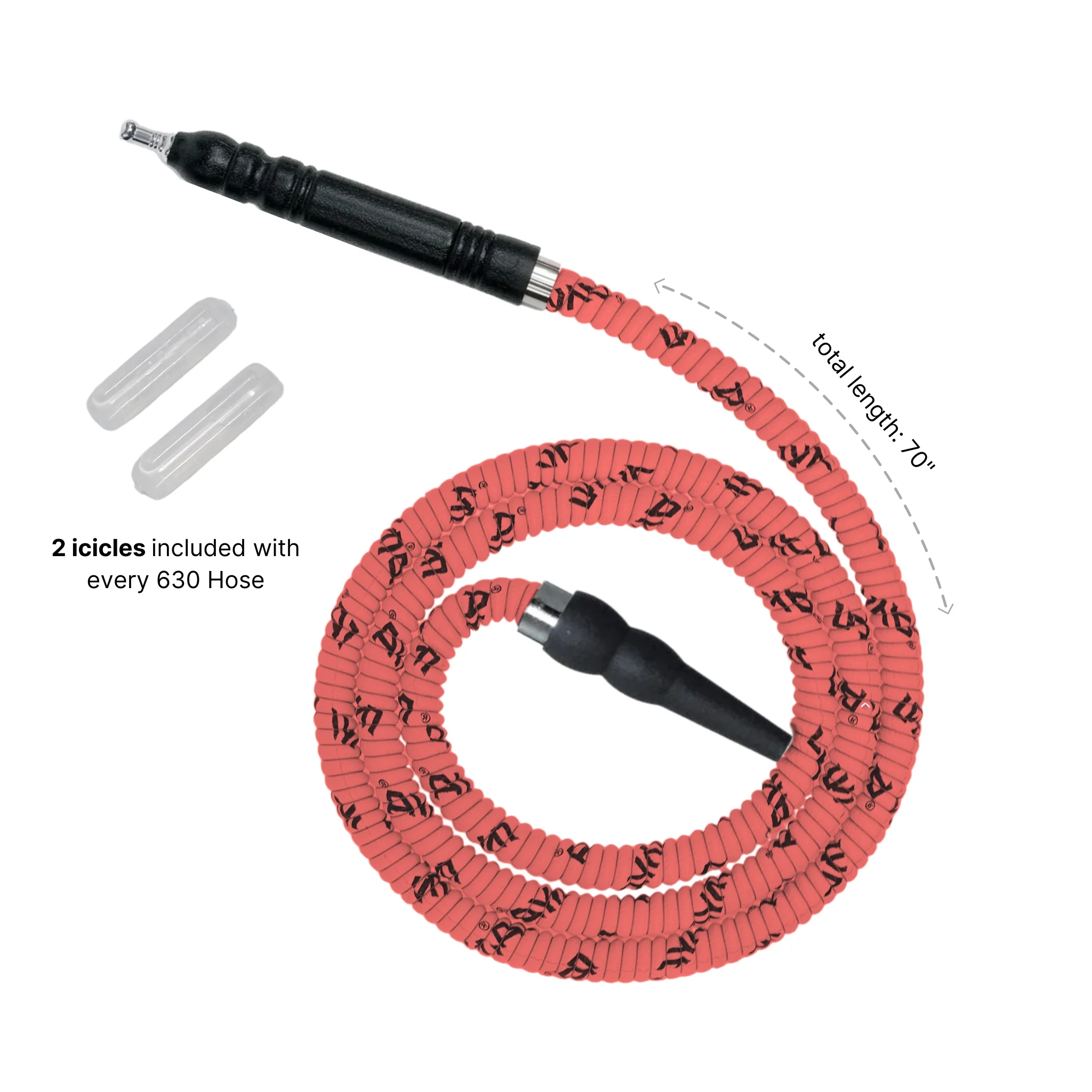 630 Freeze Hookah Hose with Icicles - Image 22