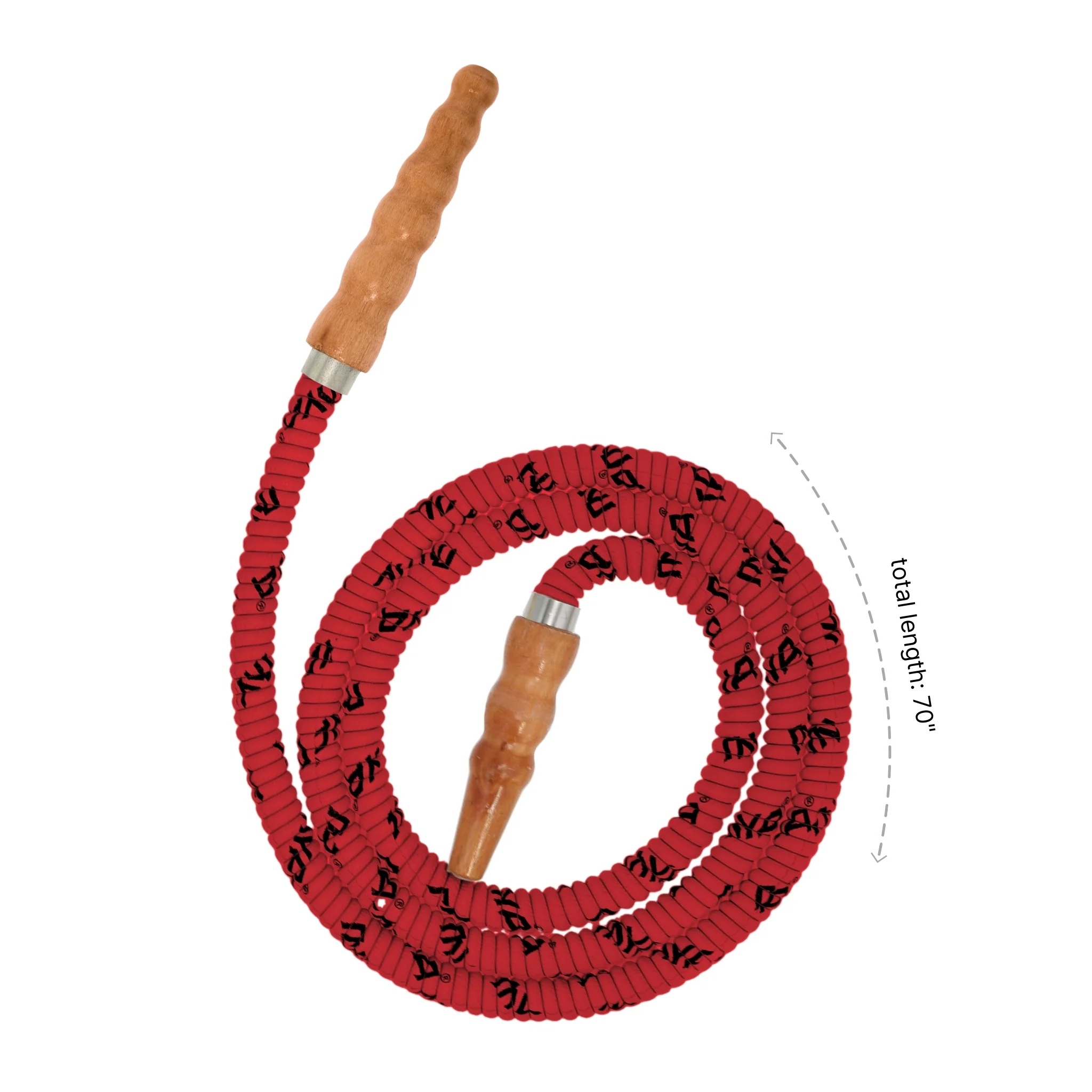 602 Wooden Tip Hookah Hose - Image 14