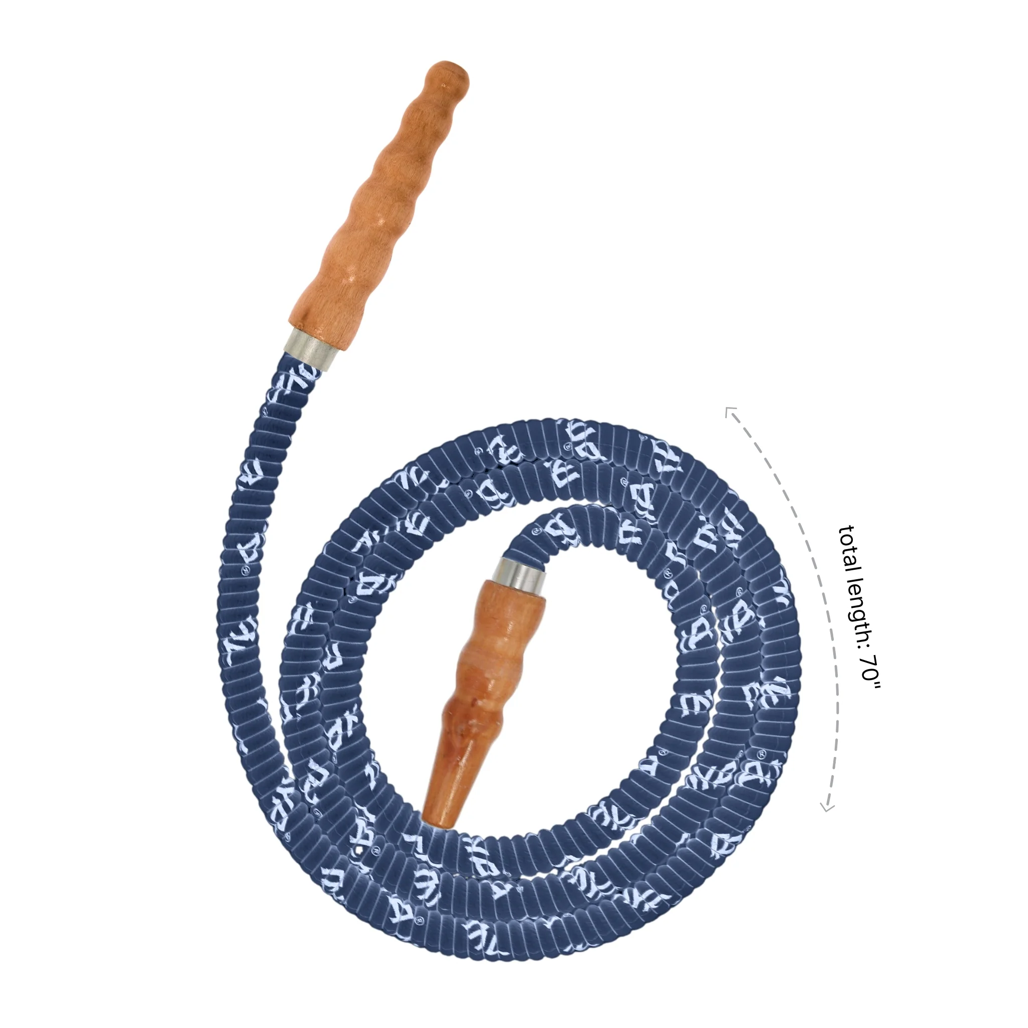 602 Wooden Tip Hookah Hose - Image 26