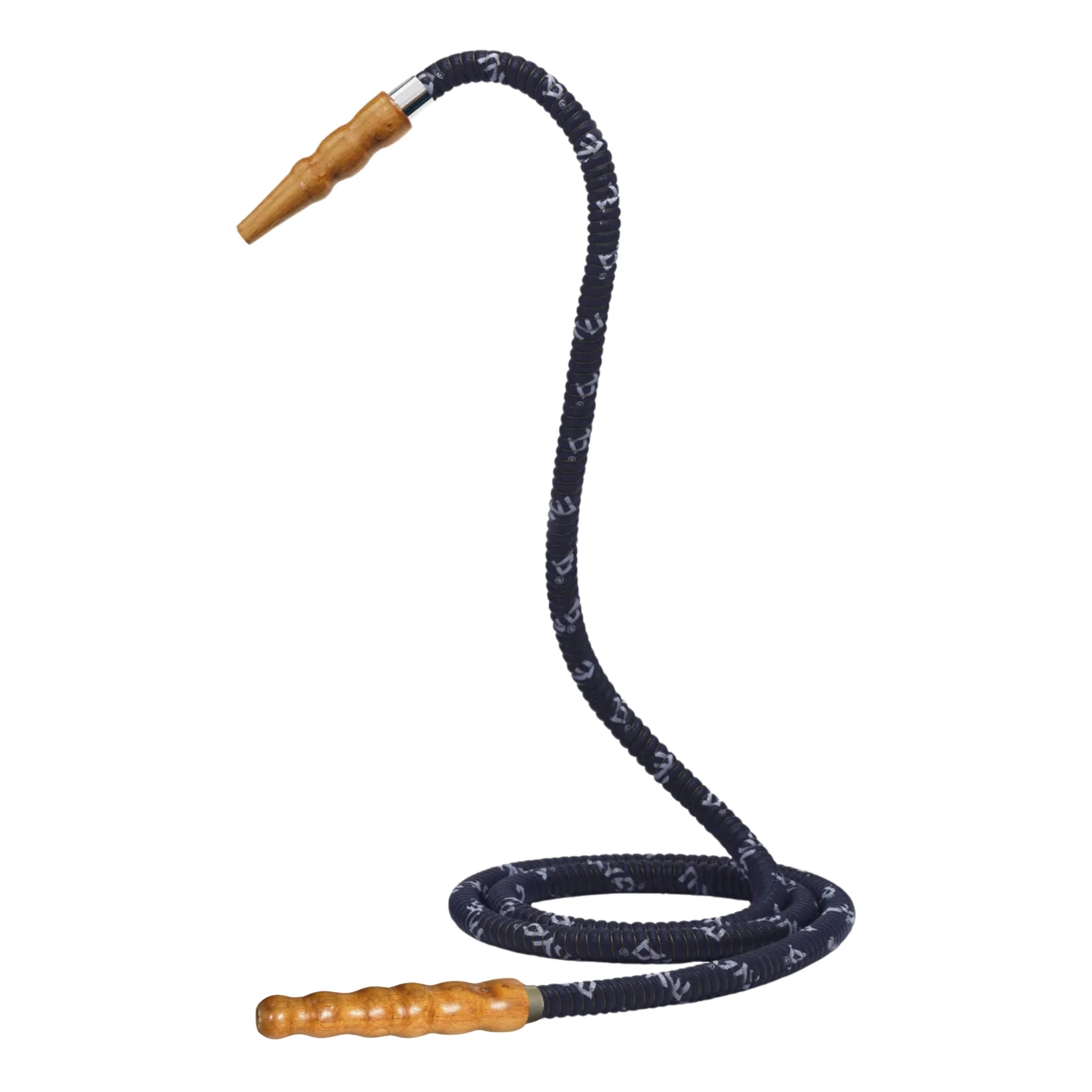 602 Wooden Tip Hookah Hose - Image 4