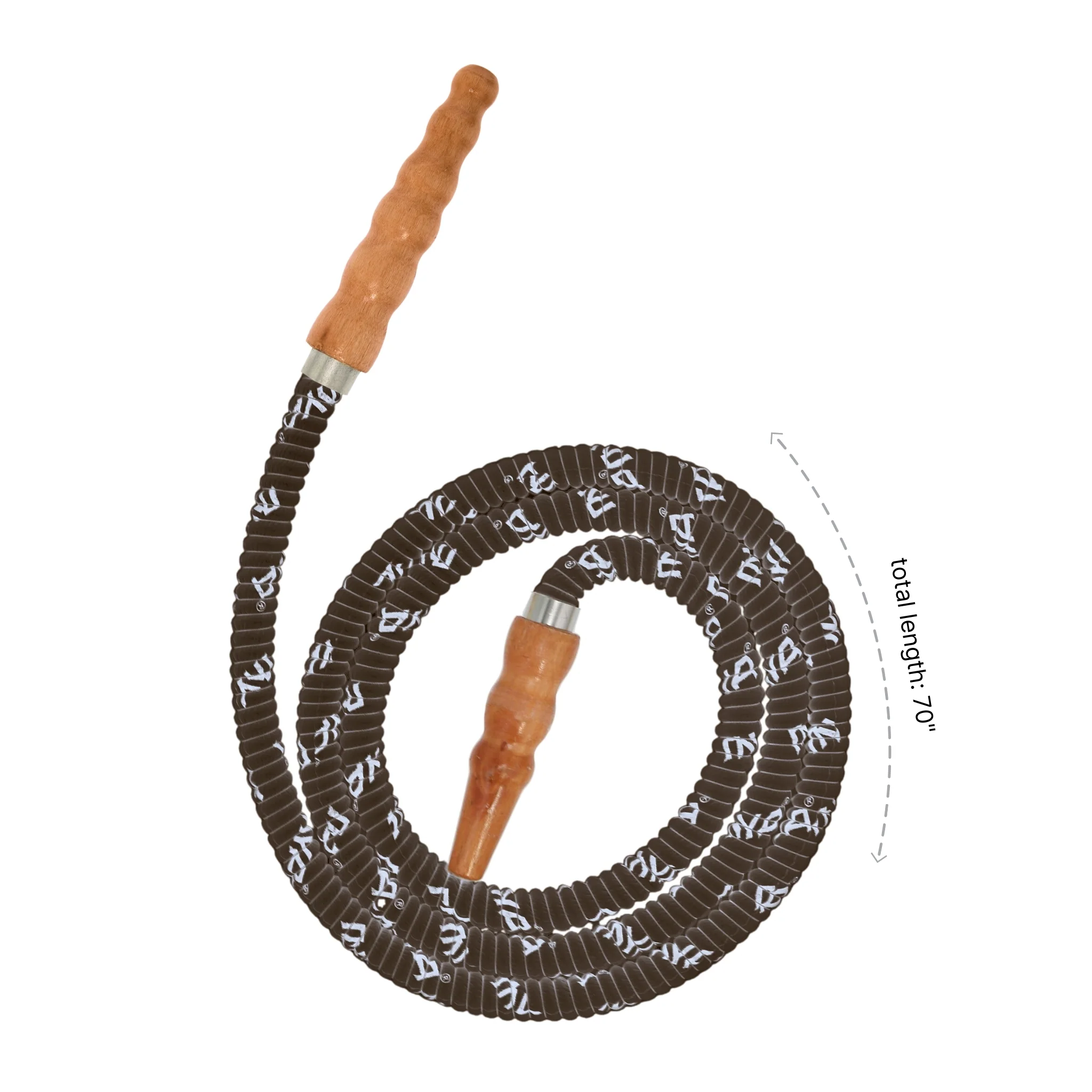 602 Wooden Tip Hookah Hose - Image 8